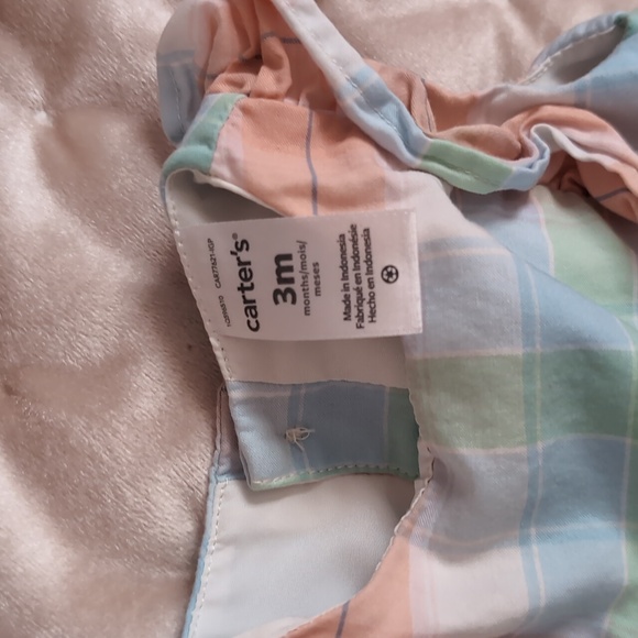 Carter's plaid baby dress - Picture 4 of 5